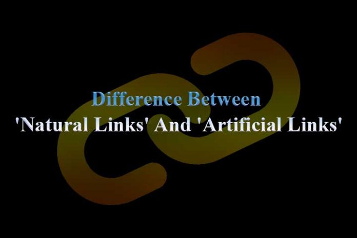 Difference-Between-Natural-Links-And-Artificial-Links